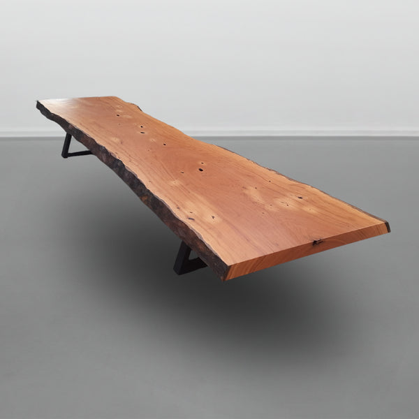 Mesa de Centro Prancha com Pés de Ferro