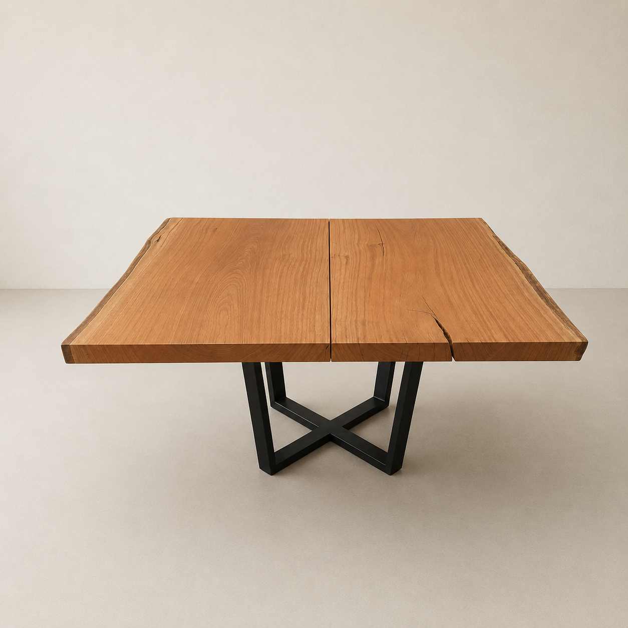 mesa quadrada madeira maciça