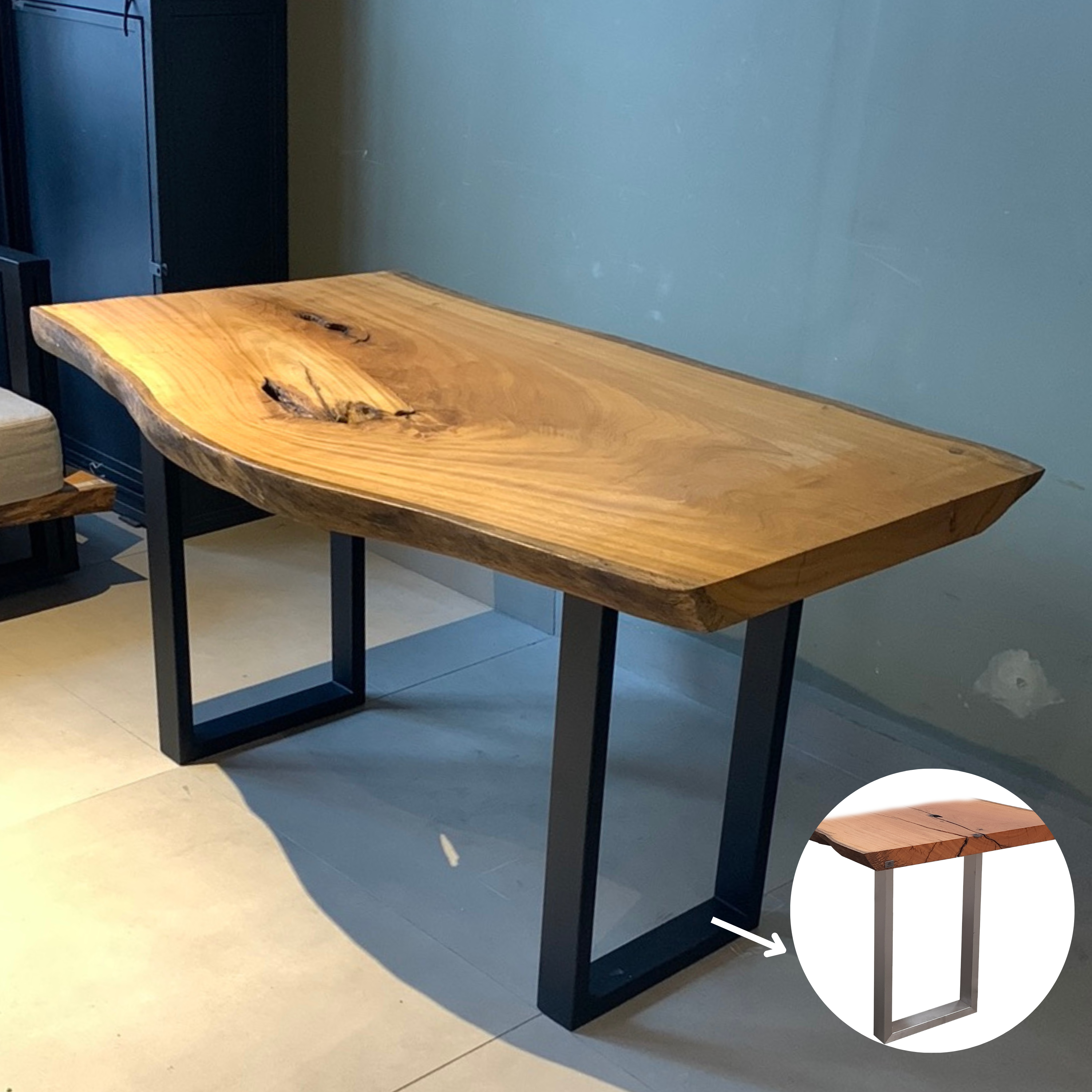 Mesa Madeira Maciça - 76 x 140 cm