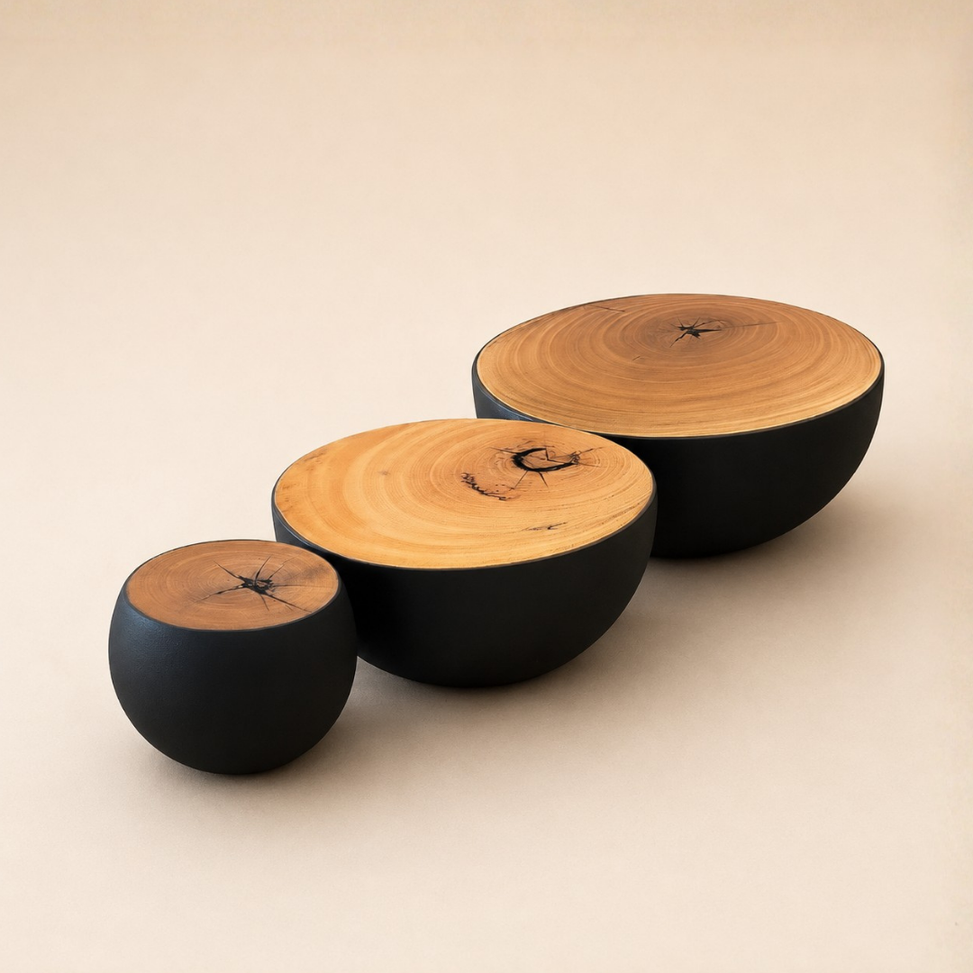 Trio Nero - ArboArt Studio