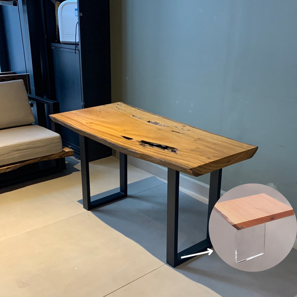 Mesa Madeira Maciça - 67 x 140 cm