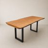 mesa de jantar live edge