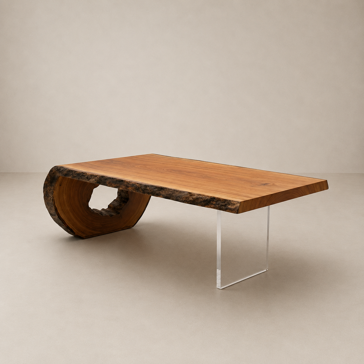 mesa curva arboreal modelo casacata alto padrao
