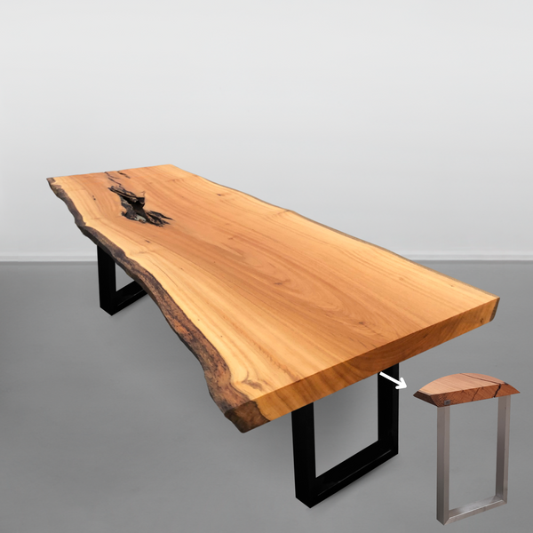 Mesa Madeira Maciça - 80 x 220 cm