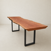 mesa de jantar live edge