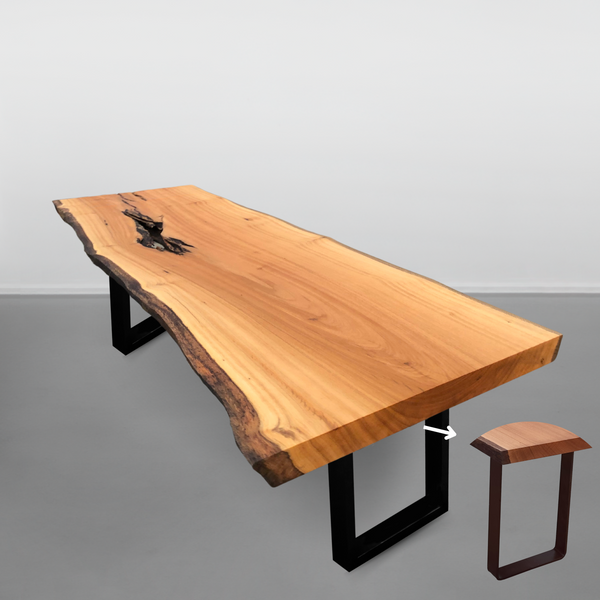 Mesa Madeira Maciça - 80 x 220 cm