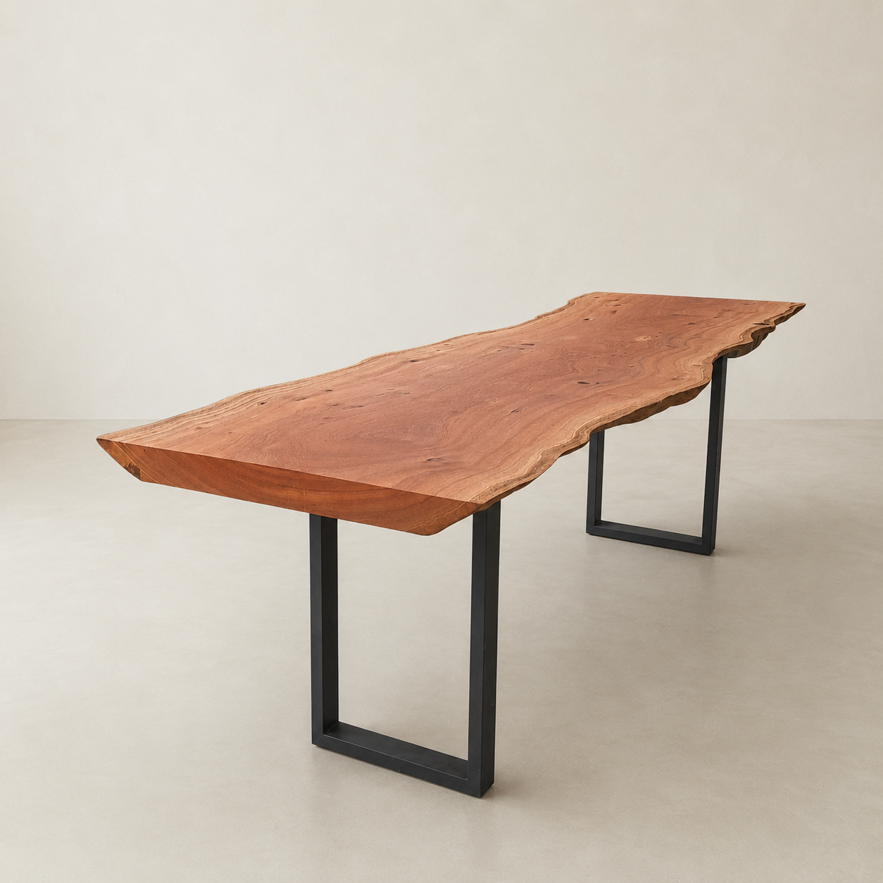 mesa de jantar live edge