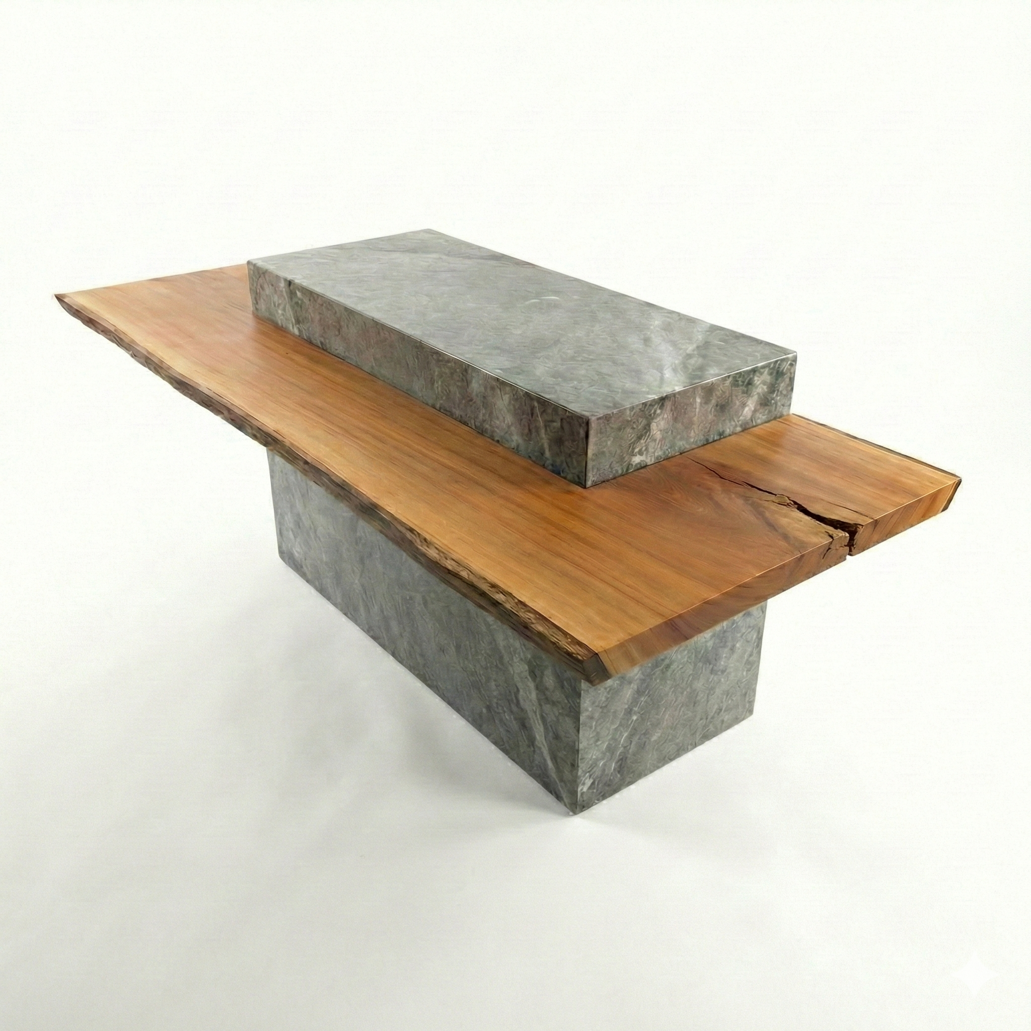 bancada de ilha madeira maciça arboreal