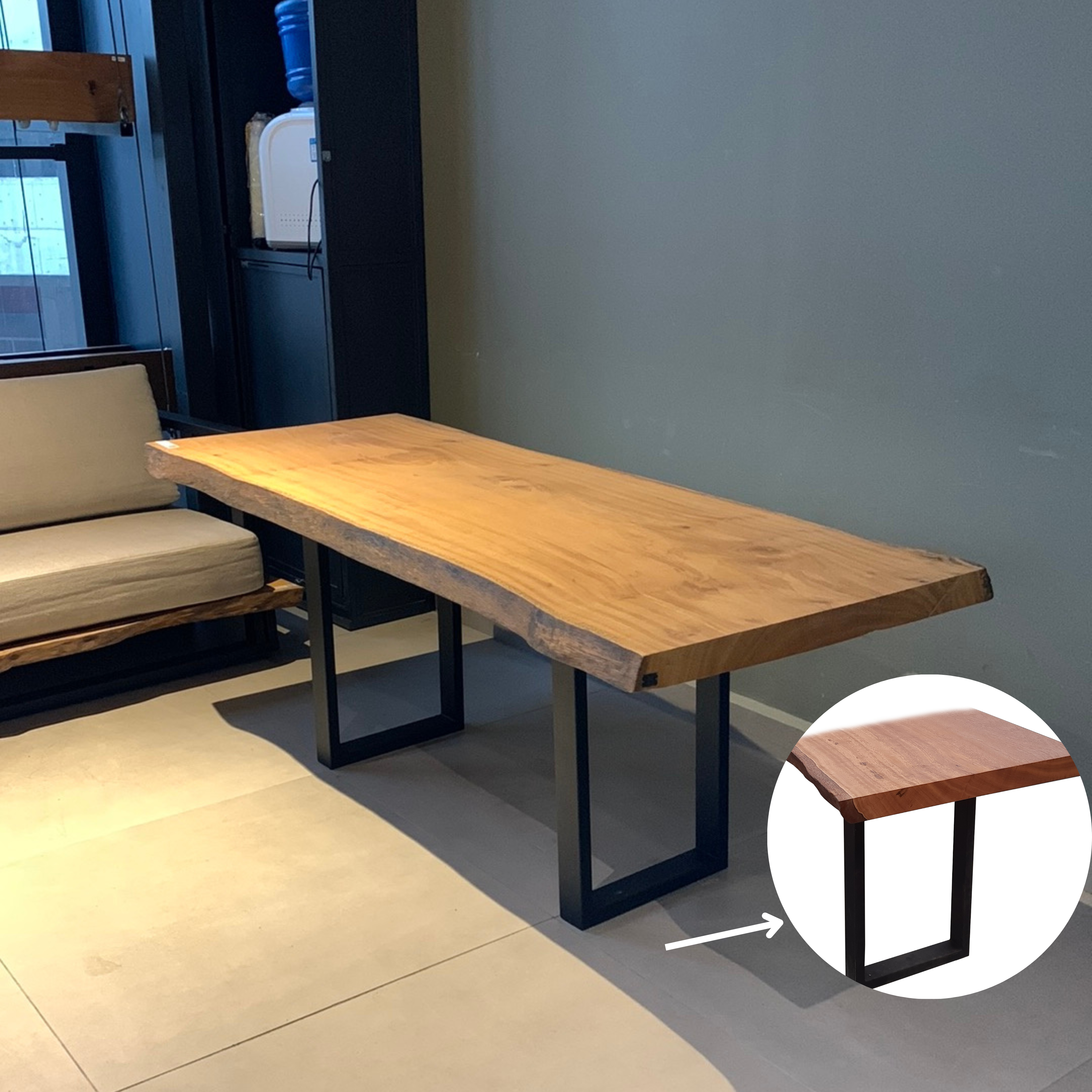 Mesa Madeira Maciça - 78 x 200 cm