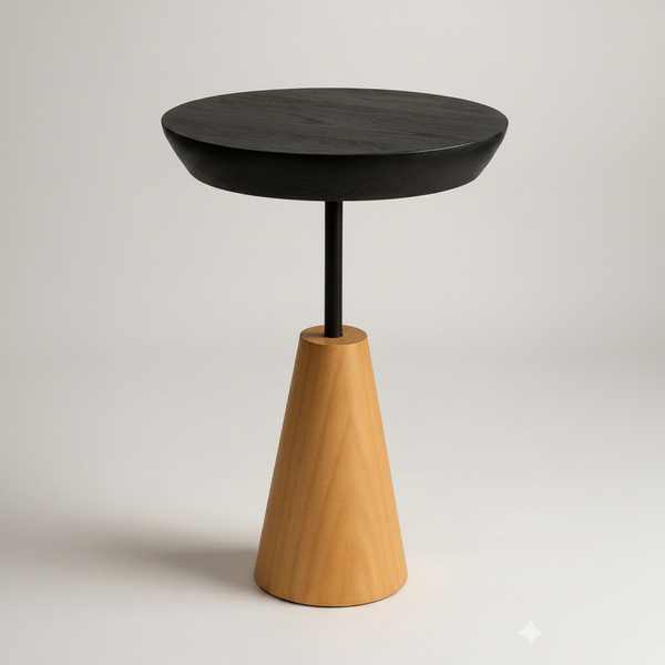 Mesa Lateral Solis Ebanizada - Linha Orgânic ArboReal