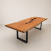 mesa organica rustica
