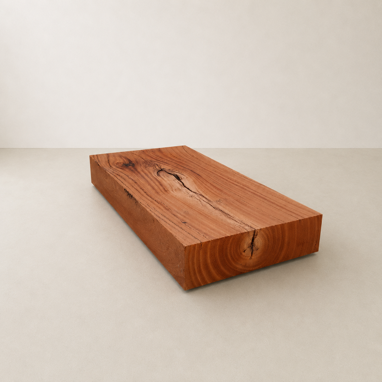 Mesa de Centro Bordas Retas Linha Nature