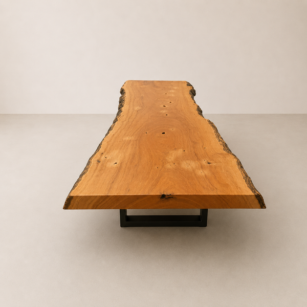 Mesa de Centro Prancha com Pés de Ferro
