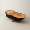 Mesa de Centro Tora Linha Nature com Pés de Acrílico