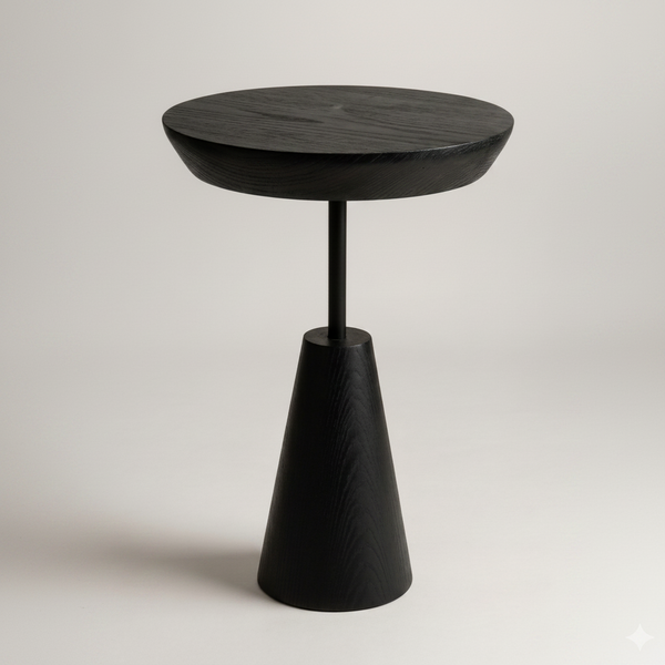 Mesa Lateral Solis Ebanizada - Linha Orgânic ArboReal