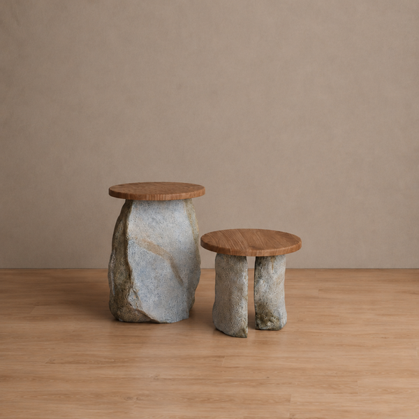 Mesas Laterais Elo - Linha WoodStone ArboReal