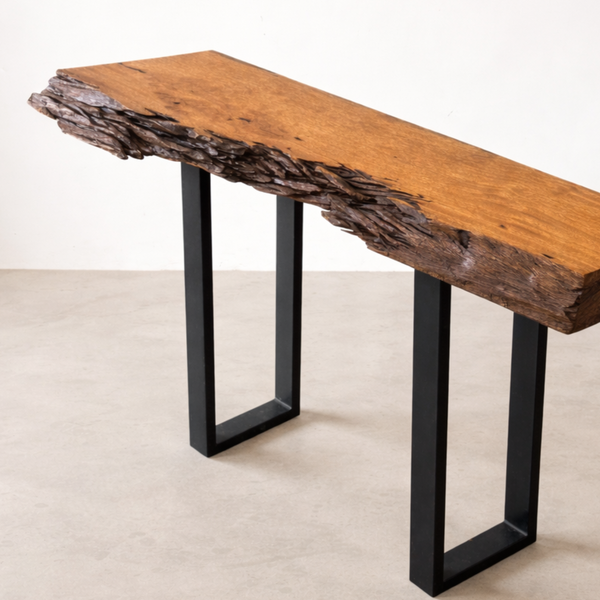 Aparador madeira maciça linha Nature ArboREAL 140x47cm, pronta entrega, ideal para ambientes elegantes.