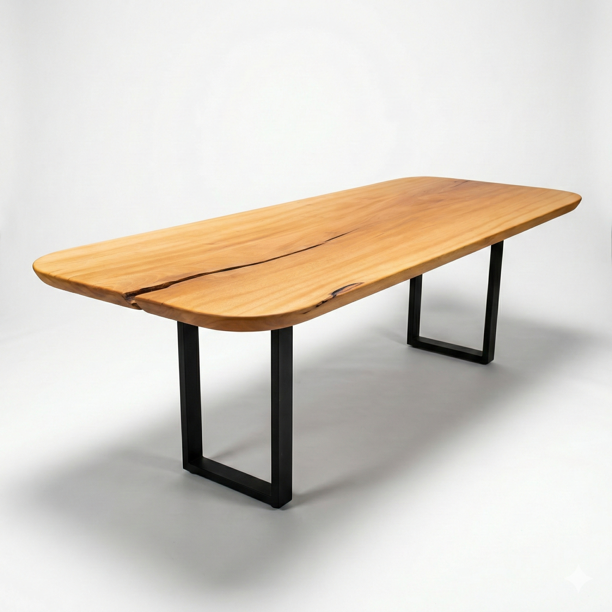 mesa geometric arboreal madeira maciça organica