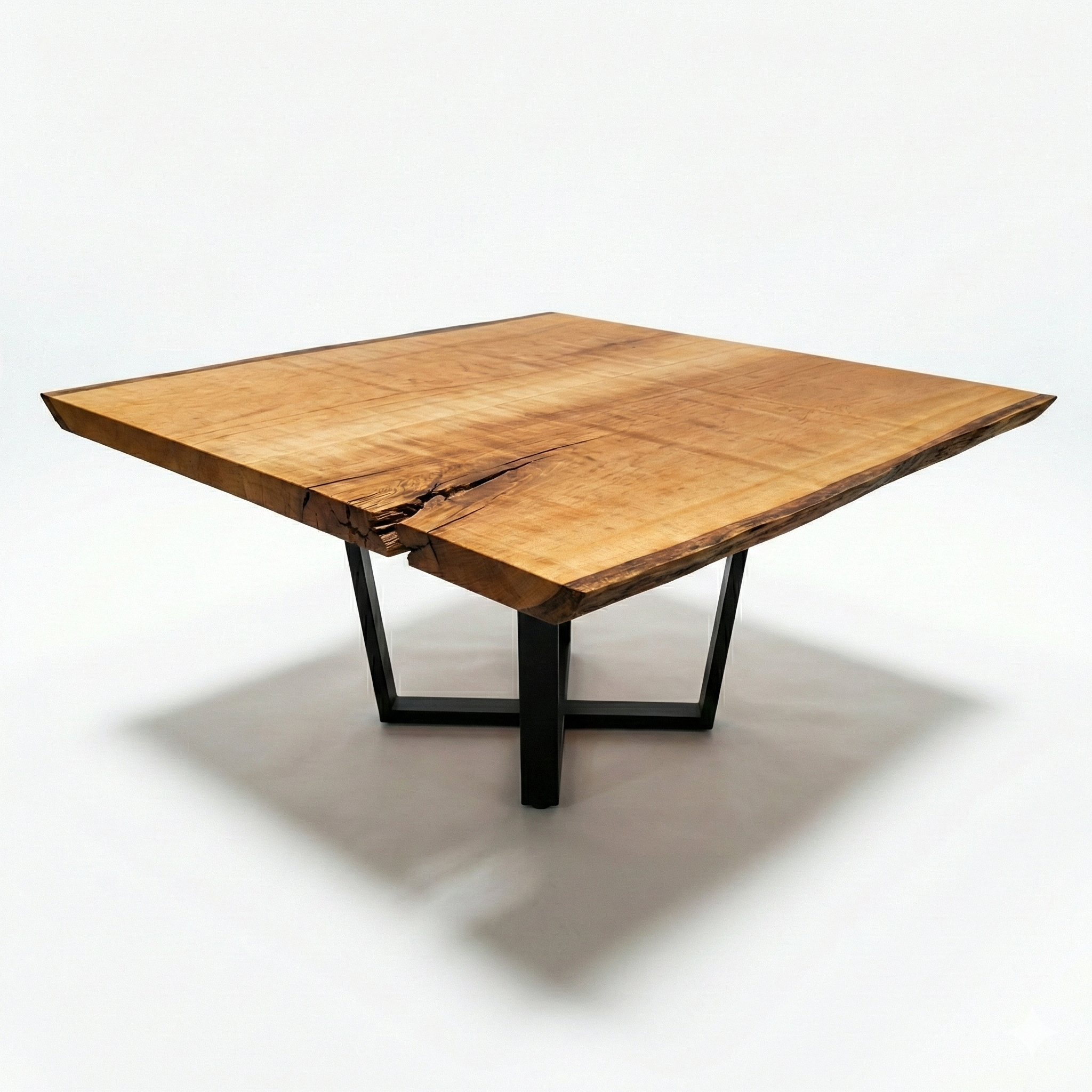 mesa quadrada madeira maciça arboreal