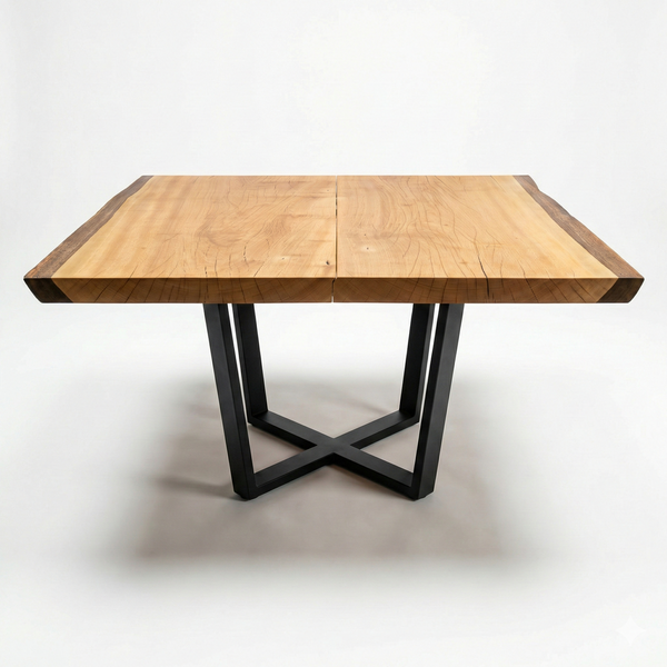 mesa quadrada madeira maciça arboreal