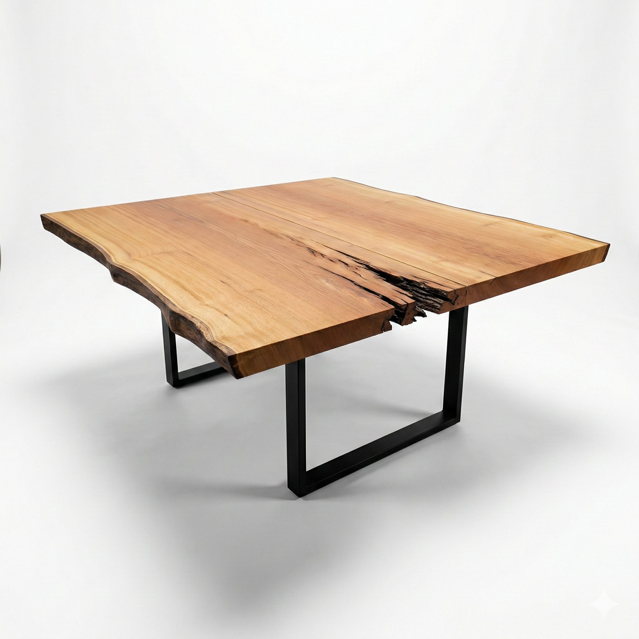 mesa quadrada madeira maciça arboreal