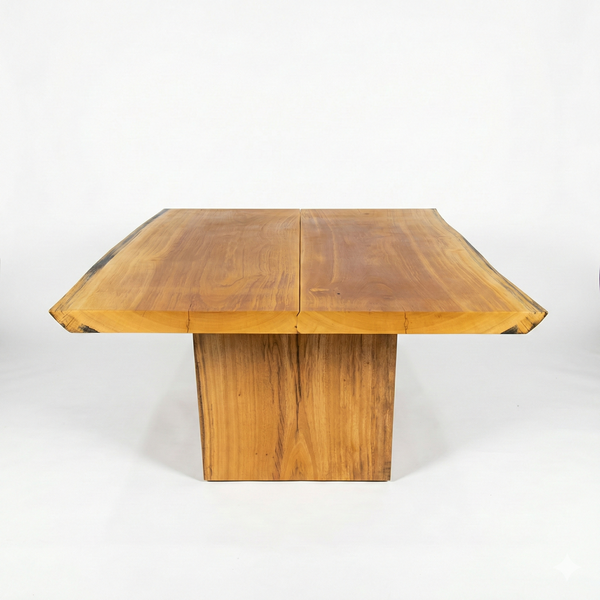 mesa quadrada madeira maciça arboreal