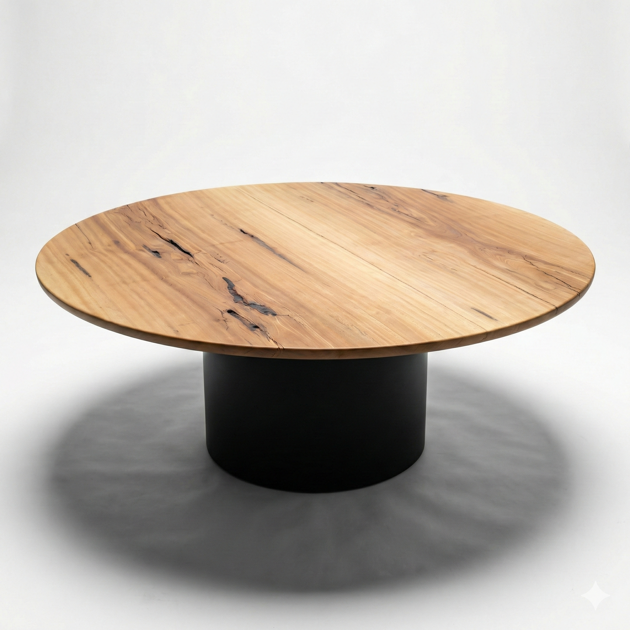 mesa orb redonda madeira maciça arboreal