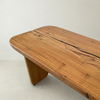 Mesa de jantar orgânica linha clean ArboREAL 160x80 cm, pronta entrega, perfeita para ambientes sofisticados.