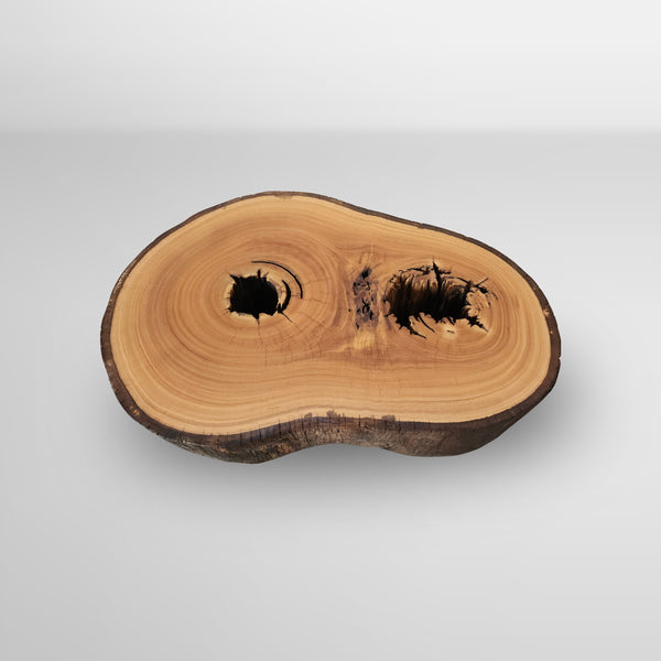 mesa de centro organica tora madeira maciça arboreal pronta entrega