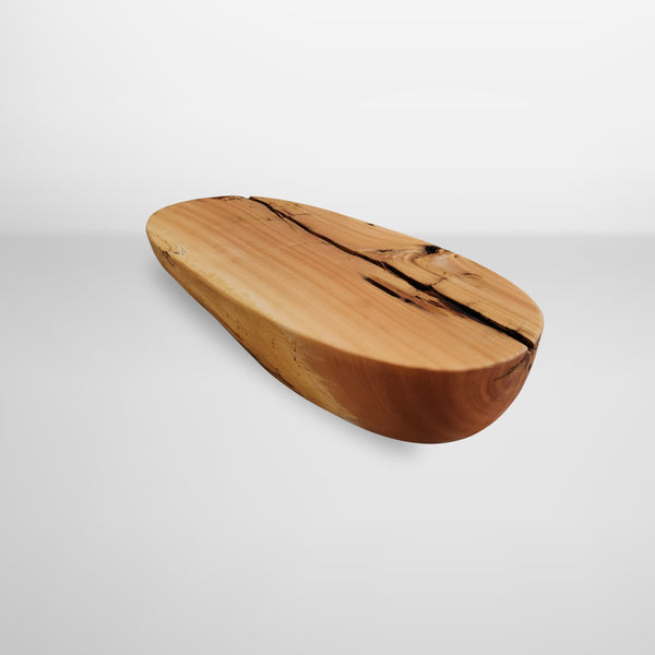 mesa de centro organica ovale - linha clean arboreal pronta entrega