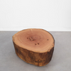 mesa de centro bloco de madeira