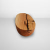 mesa de centro organica ovale - linha clean arboreal pronta entrega