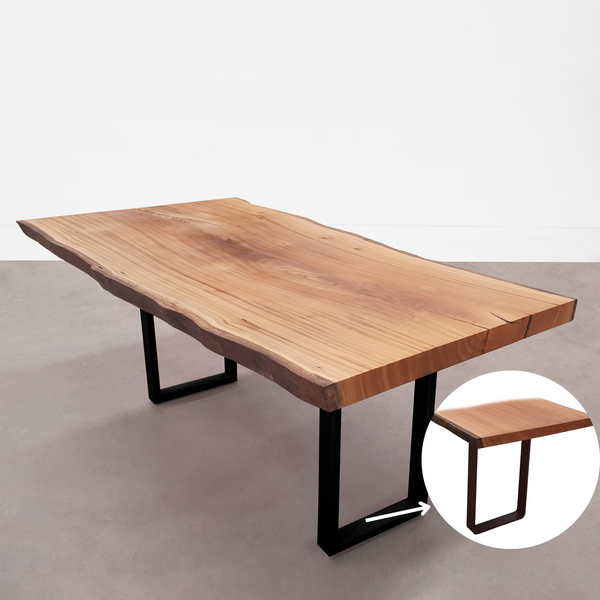 mesa de madeira 6 a 8 lugares