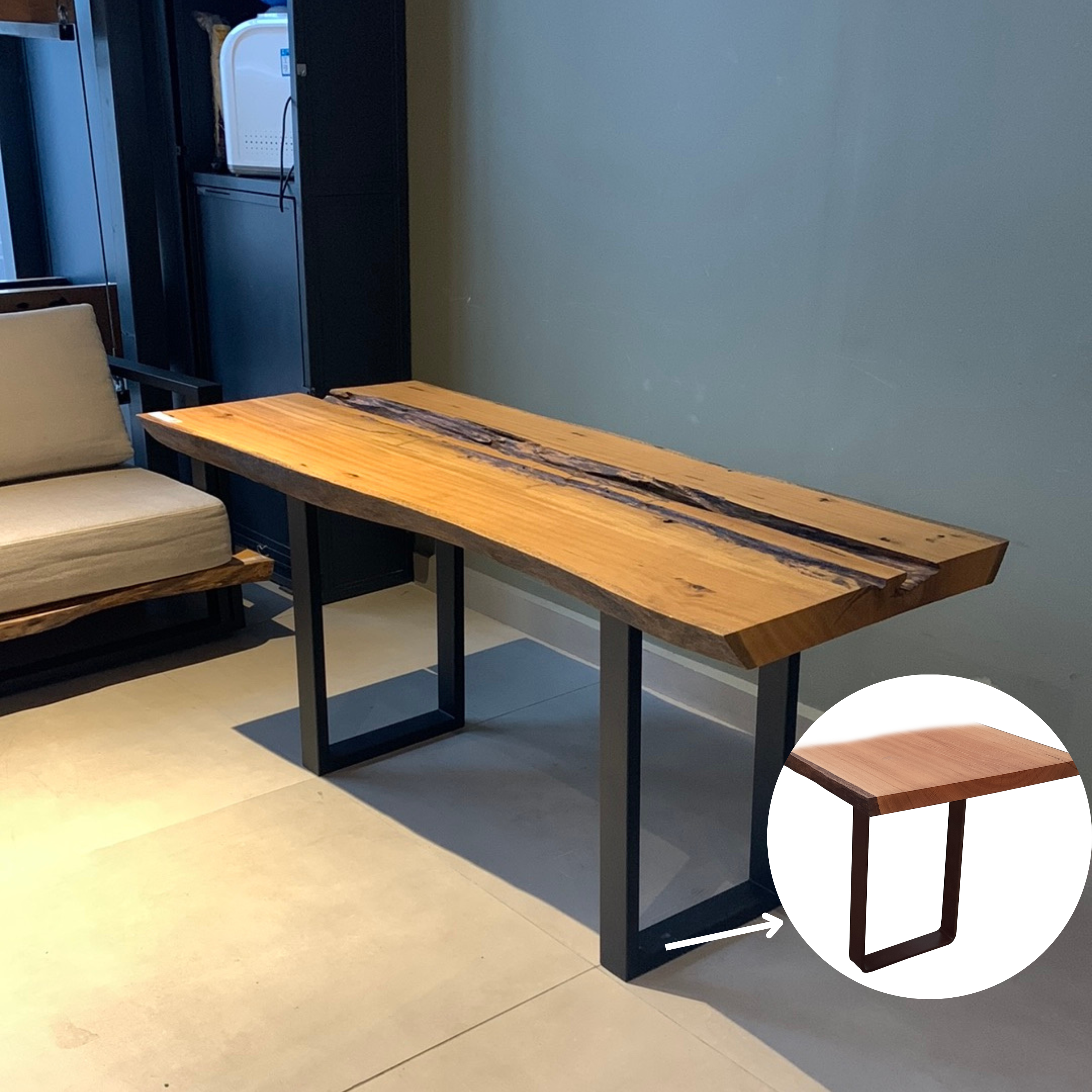 Mesa Madeira Maciça - 72 x 160 cm