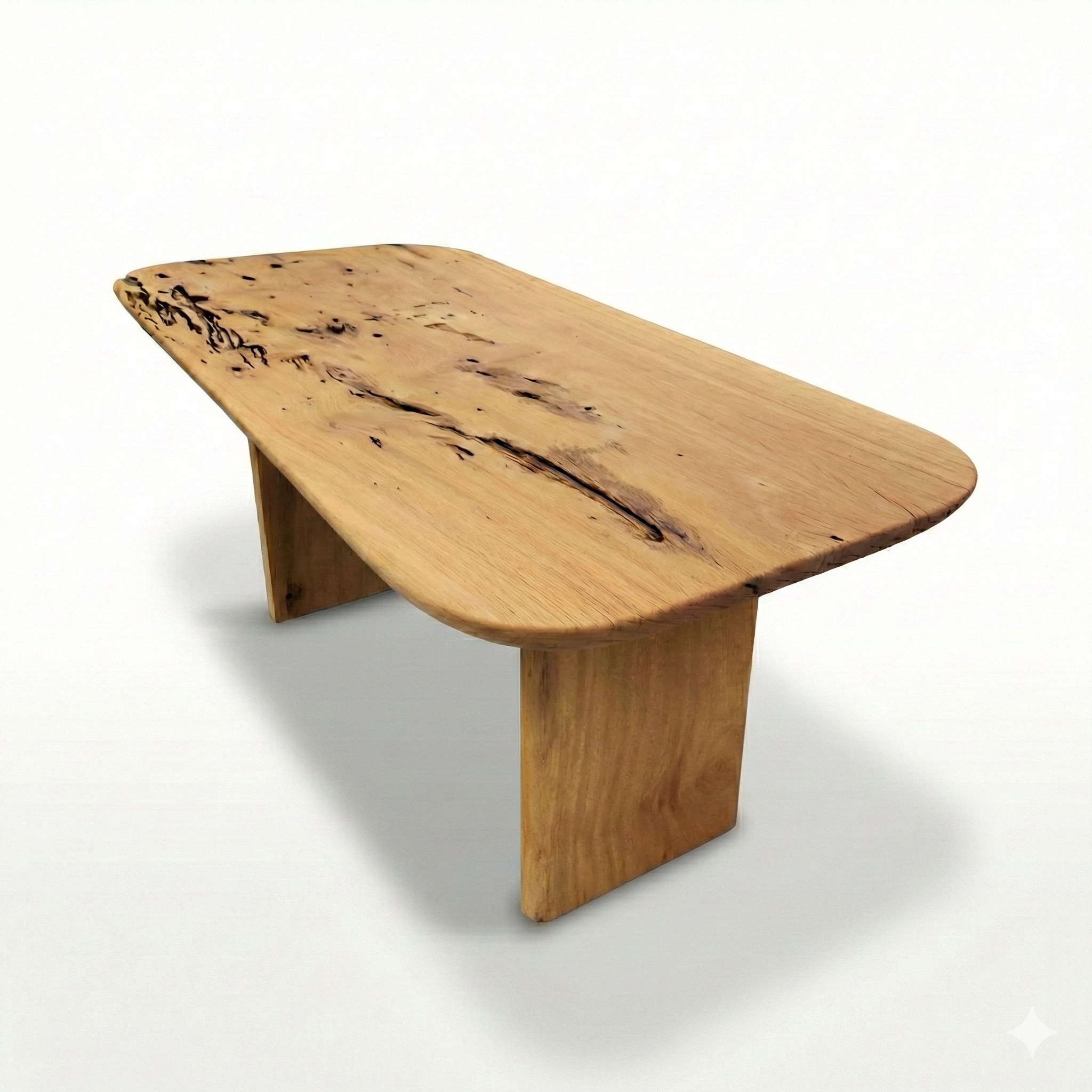 mesa organica 6 lugares madeira maciça pronta entrega mesa geometric arboreal