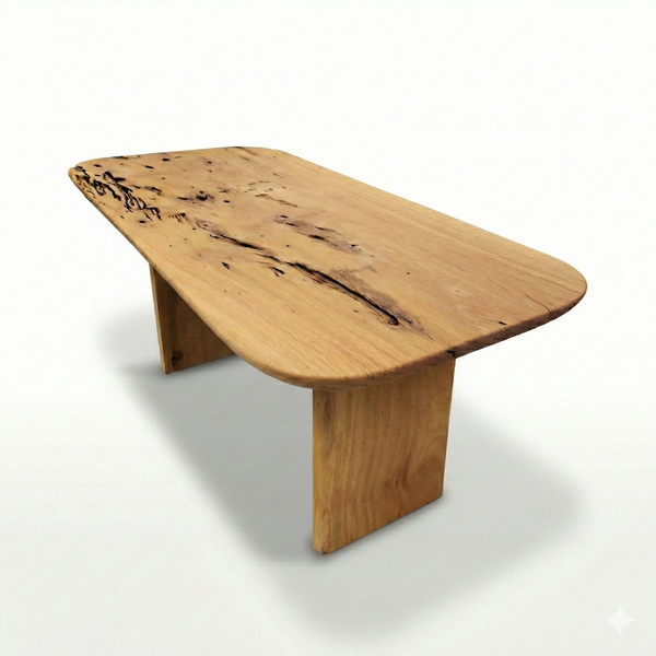 mesa organica 6 lugares madeira maciça pronta entrega mesa geometric arboreal