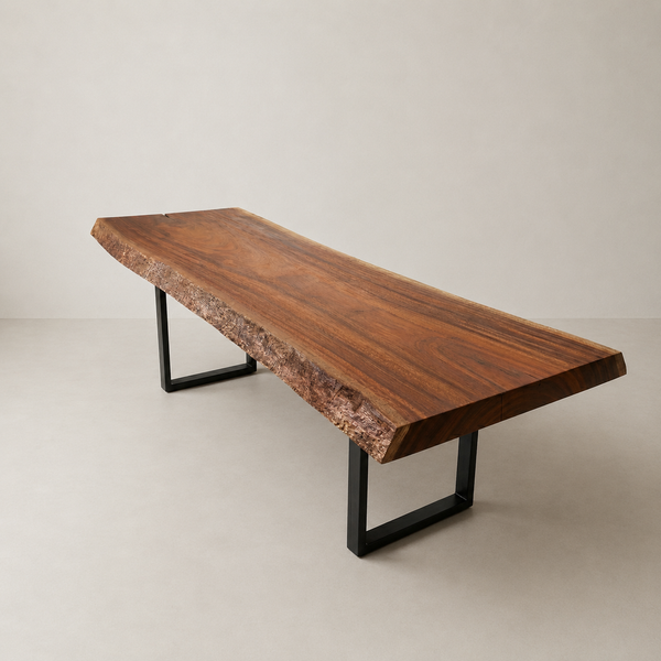 Mesa Madeira Maciça Linha Nature - 8 Lugares - 230 x 87 cm