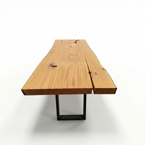 mesa organica madeira maciça 8 lugares arboreal