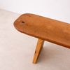 Mesa orgânica ArboREAL linha clean 180x45 cm para 6 lugares, pronta entrega, ideal para ambientes elegantes e modernos.