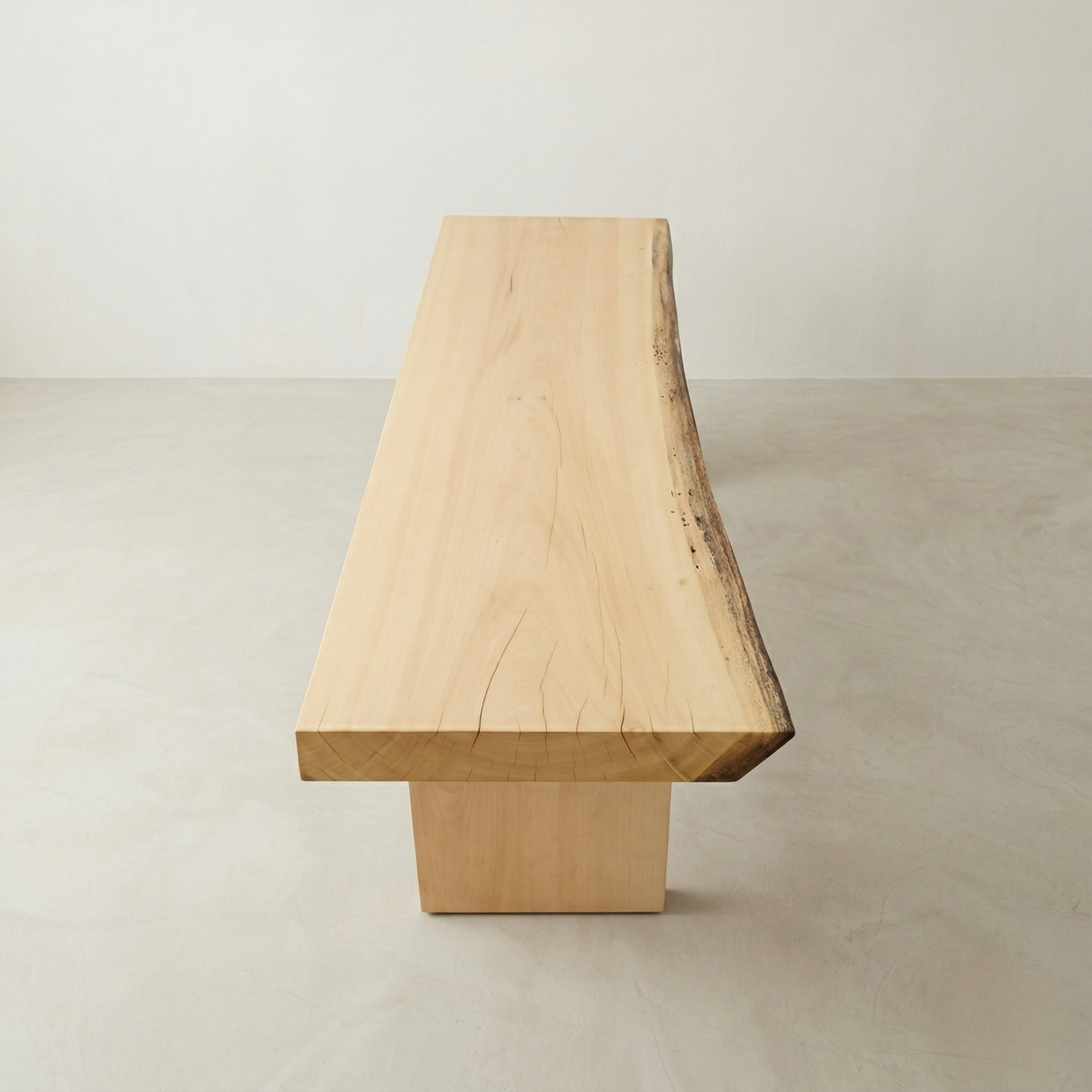 Mesa de jantar orgânica linha rústica ArboReal 160x45 cm em madeira maciça, até 6 lugares, pronta entrega, perfeita para ambientes elegantes.