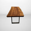 mesa madeira maciça 8 lugares organica rustica pronta entrega arboreal