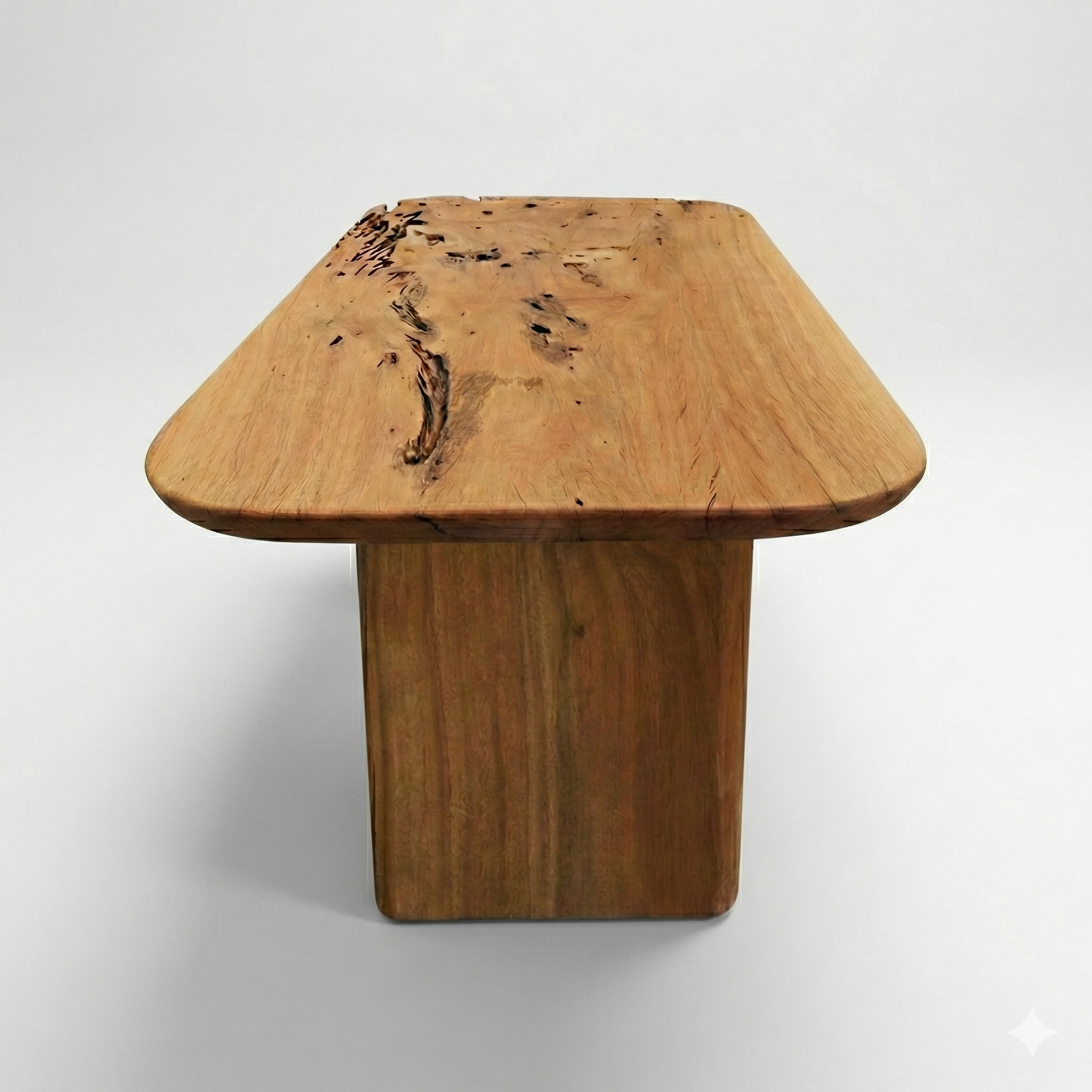 mesa organica 6 lugares madeira maciça pronta entrega mesa geometric arboreal