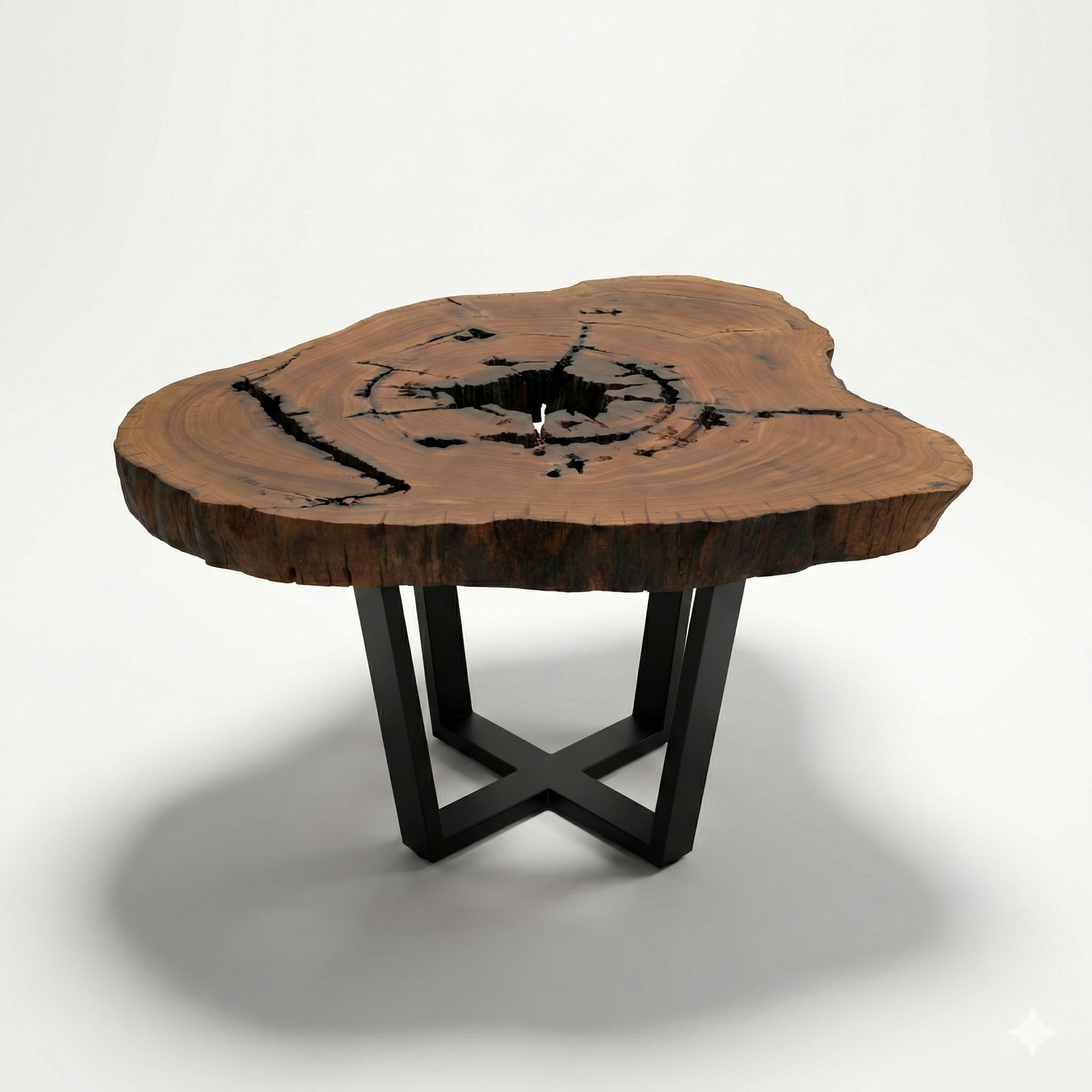 mesa redonda madeira maciça 6 lugares pronta entrega arboreal