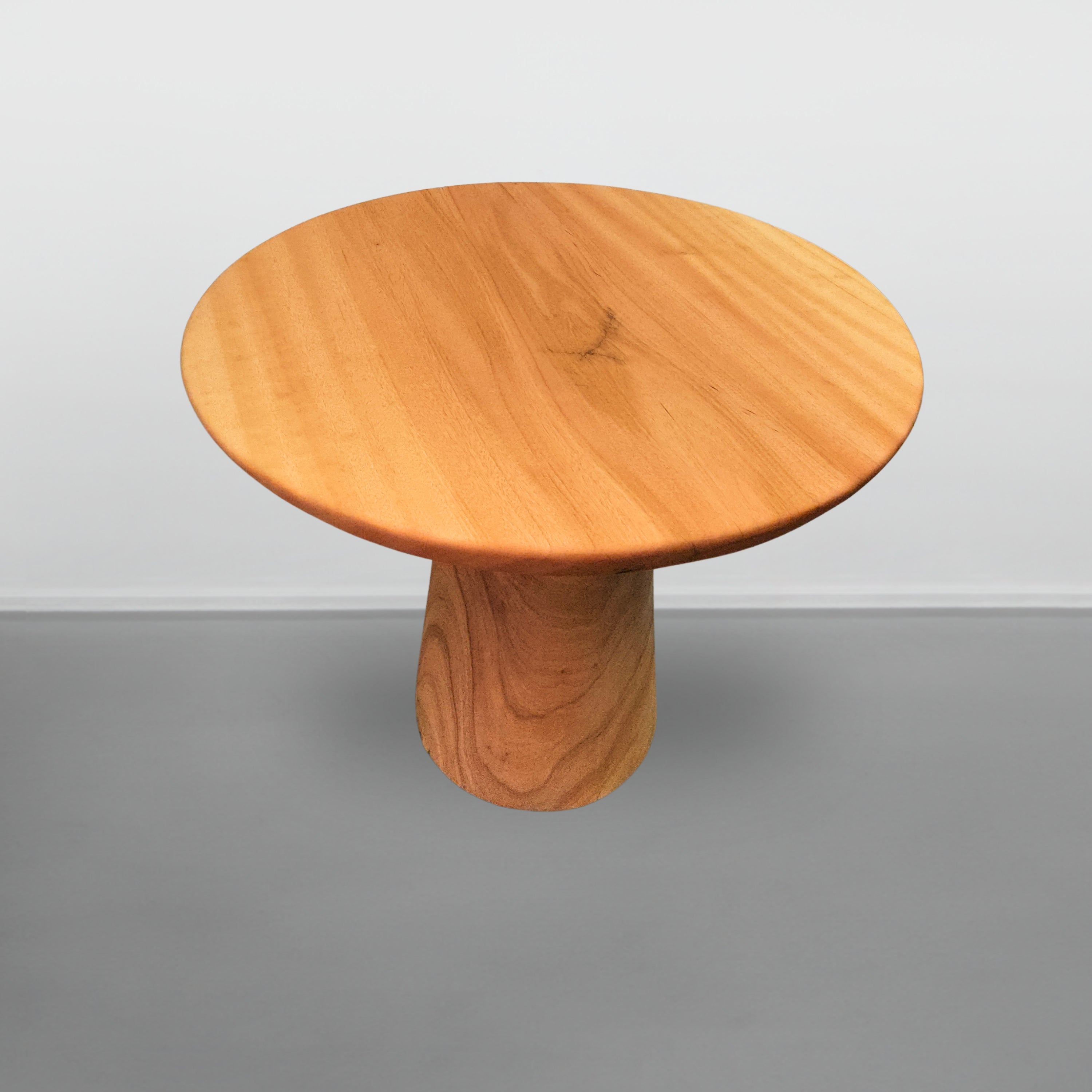 mesa redonda madeira maciça arboreal