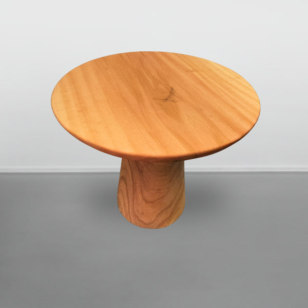 mesa redonda madeira maciça arboreal