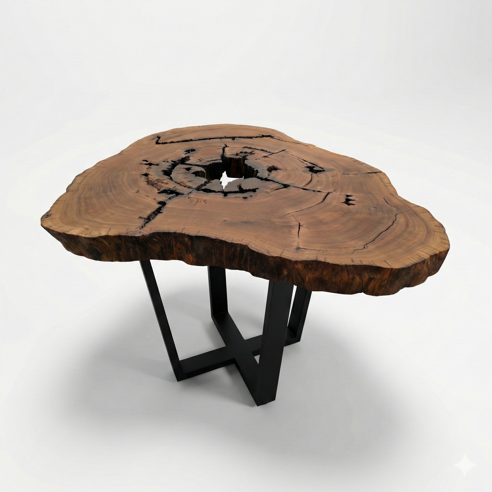 mesa redonda madeira maciça 6 lugares pronta entrega arboreal