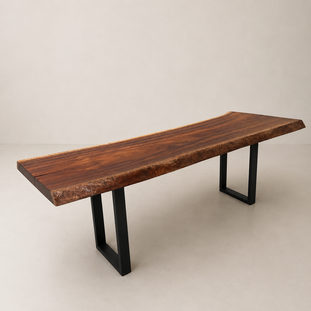 Mesa Madeira Maciça Linha Nature - 8 Lugares - 230 x 87 cm