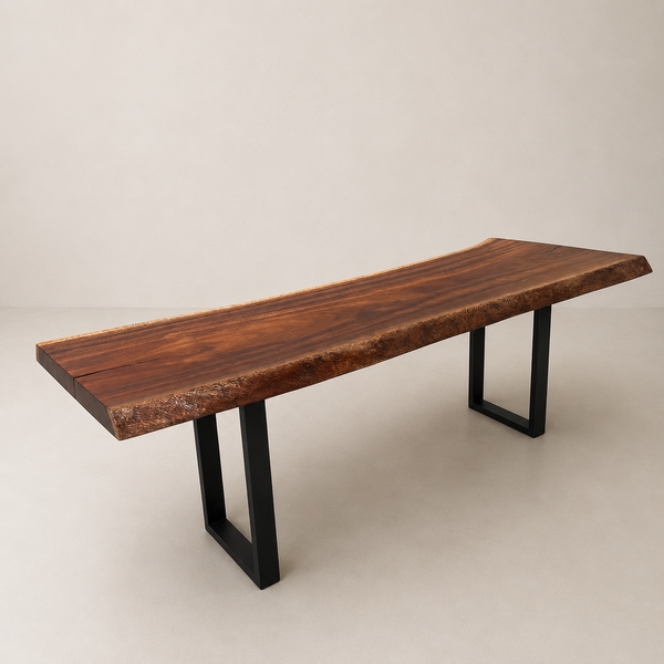 Mesa Madeira Maciça Linha Nature - 8 Lugares - 230 x 87 cm