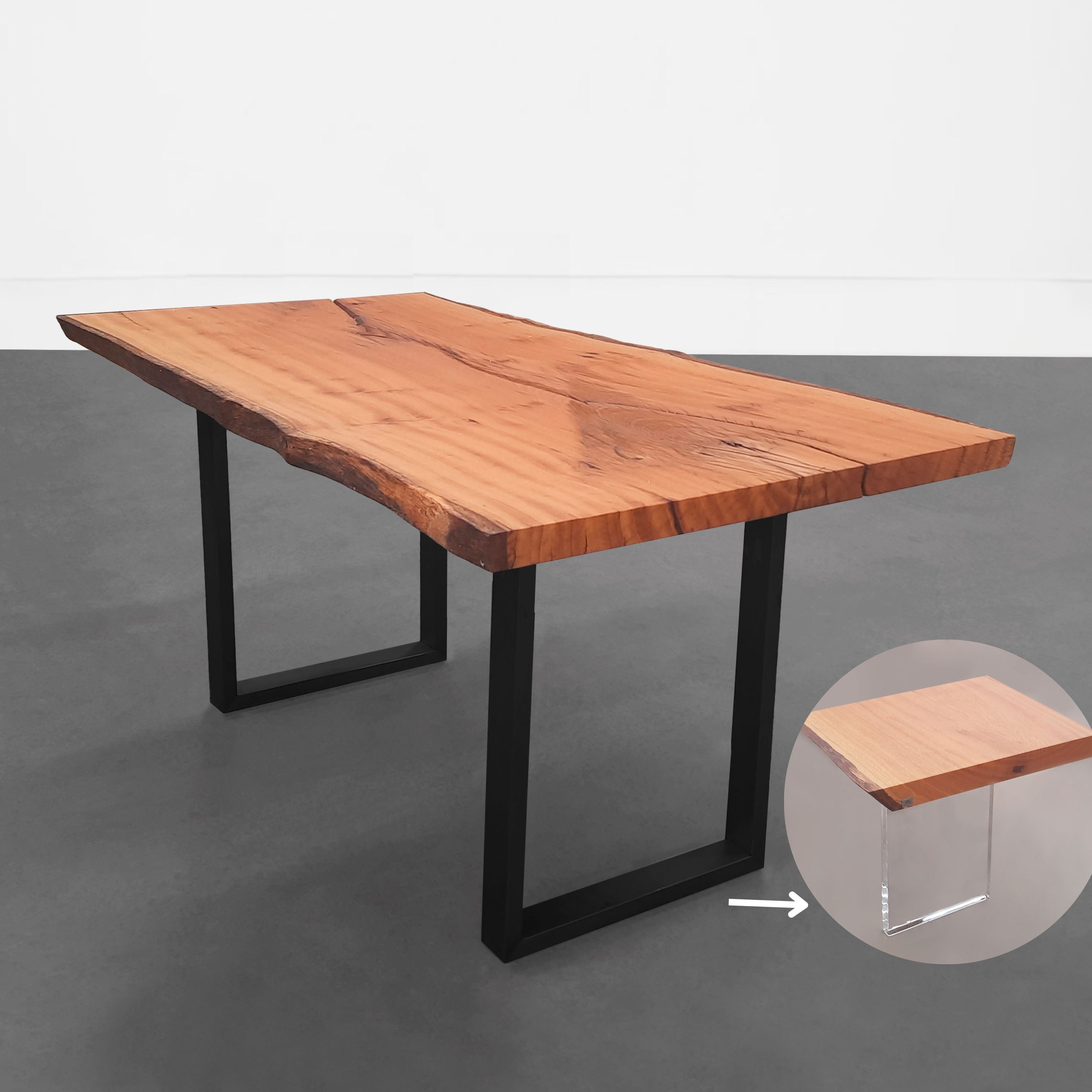 Mesa Madeira Maciça - 93 x 160 cm