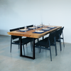 conjunto mesa de jantar madeira maciça 6 lugares